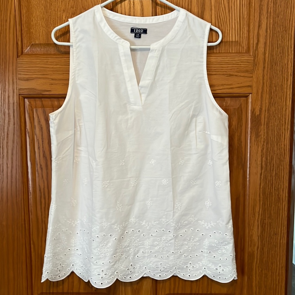 ISO’s white blouse… new